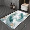 Welcom Mat Japanese Style Carp  Area Rug  Washable Floor Carpet for Living Room Bedroom Bathroom Home Decoration