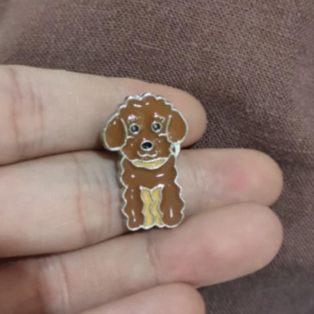 Cartoon Dog Dog Animal Enamel Pins Bulldog Cartoon Metal Badge Pet Dog Brooch Kid Gift