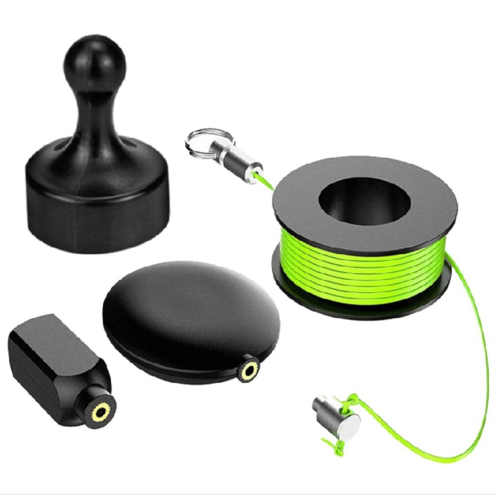 Простой в использовании магнитный магнитный кабелеукладчик Прочный нейлоновый инструмент для протяжки проволоки Прочная нить для прокладки кабеля Сетевой кабель