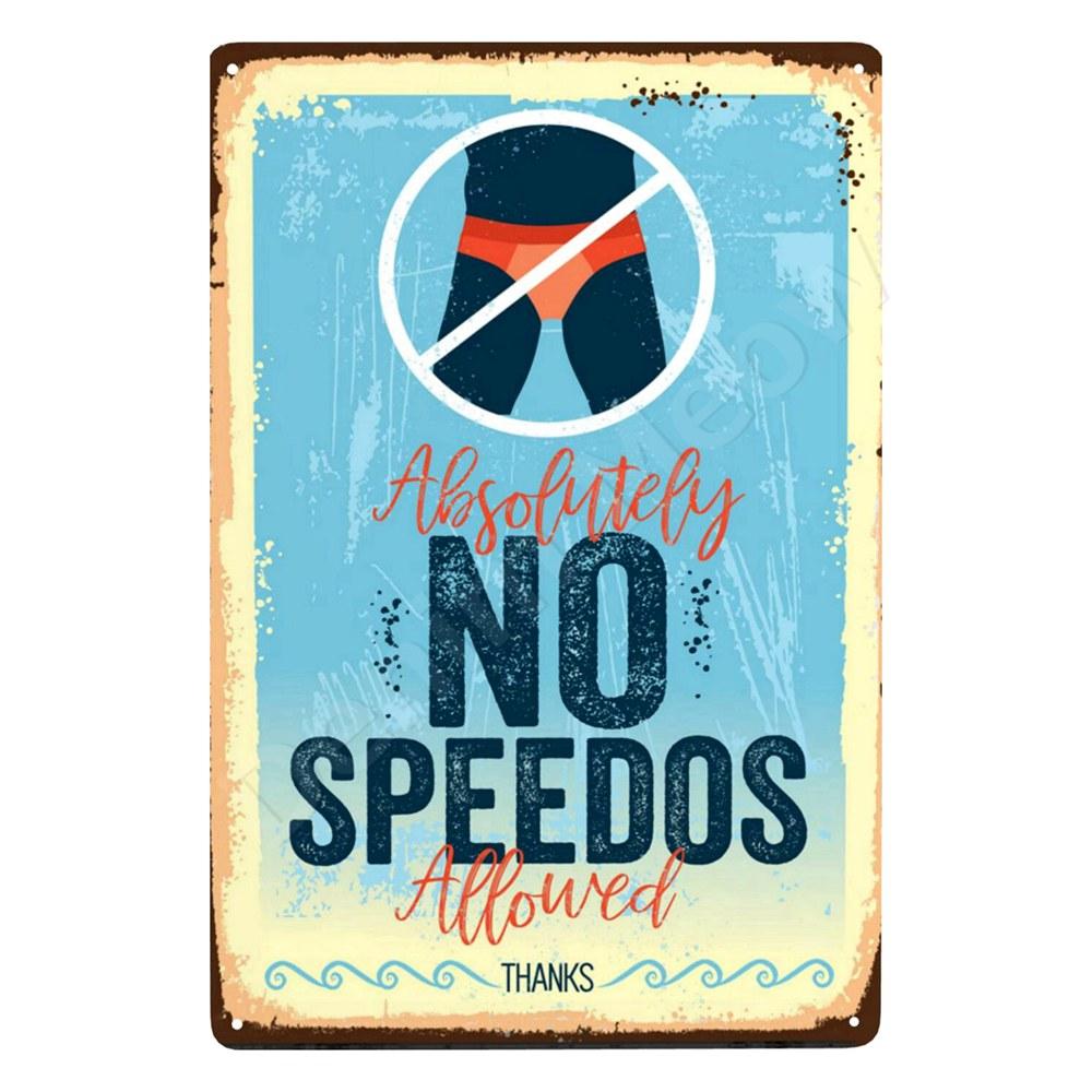 Pool Zone Metal Sign Its OClock at the Pool Vintage Pool Sign Funny Pool Decor Tiki Bar Wall Art Outdoor Decor