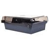 4 Dividers Name Card Organizer Large Capacity Index Card Holder Business Card Box  Home Office