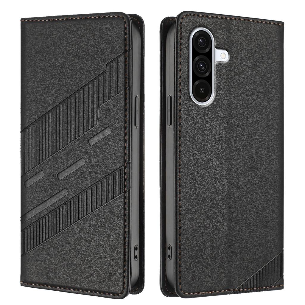 Чехлы для телефона Samsung Galaxy A36 5G в стиле панк с тиснением, кошелек-подставка, кожаная обложка