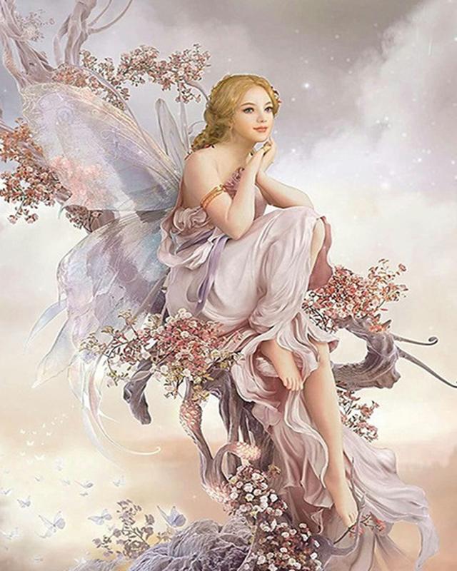 5D DIY алмазная живопись Русалка полная дрель вышивка крестиком Алмазная вышивка феи и животные домашняя картина горный хрусталь подарок ручной работы