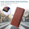 Кожаный чехол-бумажник для телефона с картой для iPhone 15 Pro Max 14 Plus 13 12 Mini 11 для Samsung Galaxy S23 Ultra S22 S21 S20 FE A54 A34 A14 A73 A53 откидная крышка