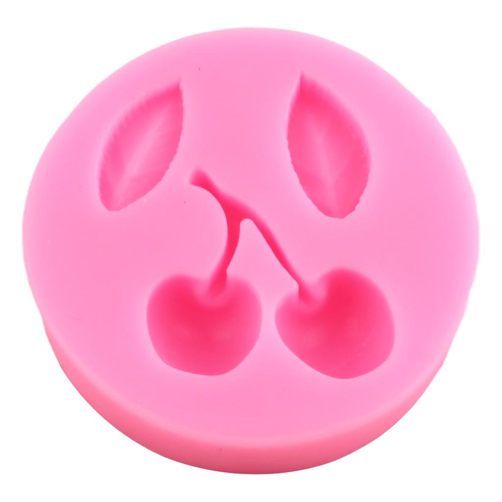 Силиконовая форма для помадки с фруктами и овощами, клубникой для украшения торта из сахара, топпер для кексов, конфет, шоколадной жевательной резинки, формы для полимерной глины