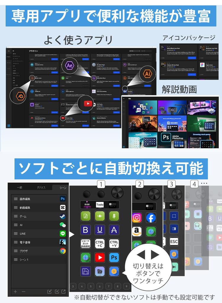 COREWA Keyboard with Adjustable Tilt Full Key LED USB Greatly Improved Work Supports Video MBOX Left-Handed Dial, Fatigue-Reducing Design,