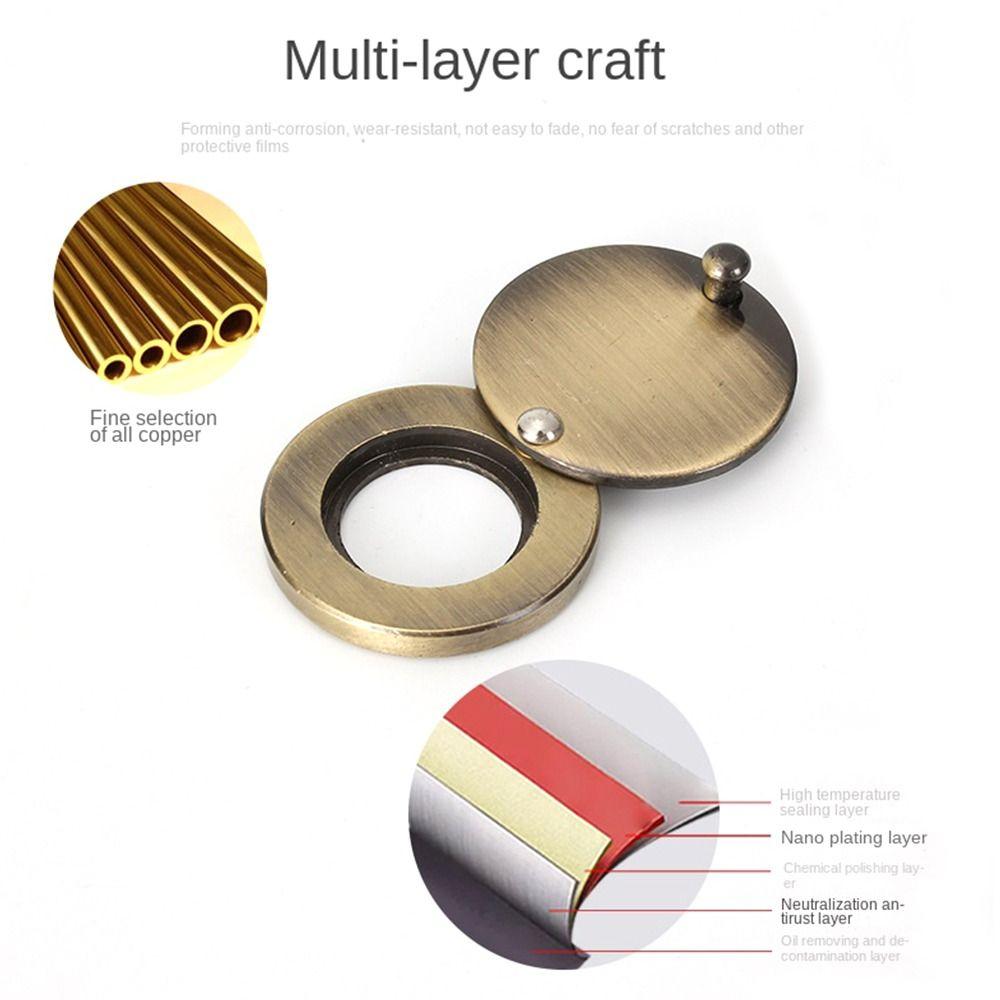 Безопасный дверной глазок Фиксированный дверной глазок Крышка Конфиденциальность Глазок Крышка Вращающаяся крышка конфиденциальности Крышка дверного глазка Пластина конфиденциальности