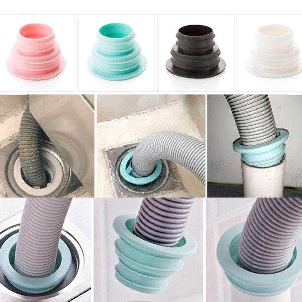 Drain Deodorant Plug Pest Washer Tank Pipe Seal Eco-Friendly Pipeline Deodorant 1PC Silicone
