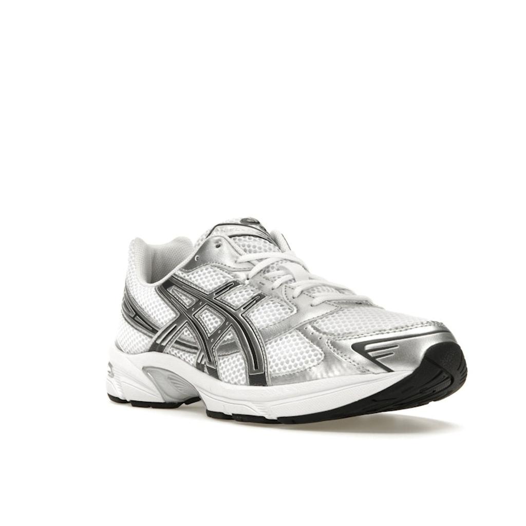Asics Gel 1130 White Pure Silver Black Unisex Sneakers 1201B020-100