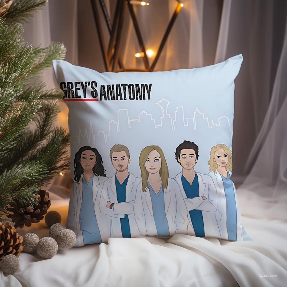 Чехол для подушки G-Greys Anatomy Премиум Комфорт Двусторонний Чехол для Подушки - Дизайн "Два в Одном" для Любой Комнаты и Салона Автомобиля