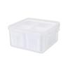 Four/Six Grids Onion Ginger Storage Container Transparent Food Fresh-keeping Holder  Kitchen