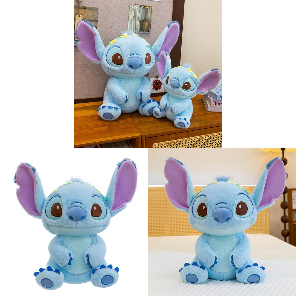 Lilo Stitch Plush Toy With Short Hair And Pp Cotton Filling For Kids And Collectors