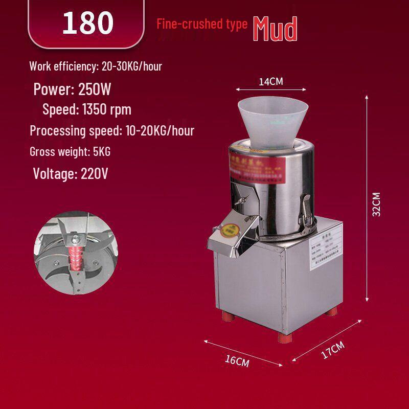 Электрический многофункциональный овощерезка и измельчитель с мясорубкой