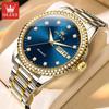 Men's Watch Diamond Dial Business Luminous Mechanical Watch High-end Watch