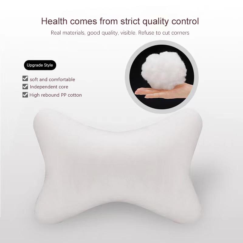 cwcr1 1Pcs Car Headrest Auto Breathable Seat Neck Pillow Accessories For Honda Civic Accord Crosstour Spirior Odyssey Avancier UR-V