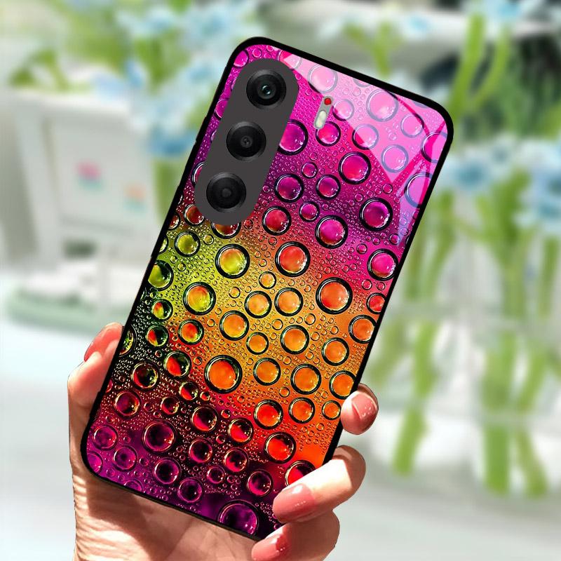 Чехол для телефона Tecno Camon40 40Pro 4G, модный, из закаленного стекла, противоударный, для Tecno Camon 40 Pro, чехол CM6 Funda