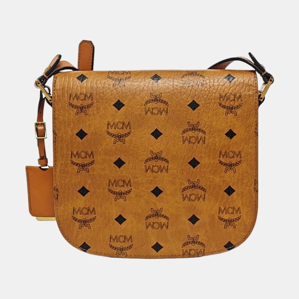 [Pre-Owned] Pasetia Visetos Monogram Coated Canvas Crossbody Bag - Very Good #185V7ZX