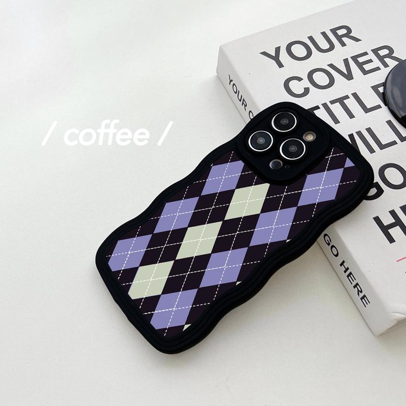 Мягкий чехол из ТПУ в форме волны для Redmi Note 12 Pro Note 11 Samsung S23 Ultra A23 A13 Realme C55 C53 Infinix OPPO A57 4G Vivo Y35 Y02, чехол для iPhone