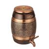 Pure Copper Dispenser 5 Litres Antique Itched Design