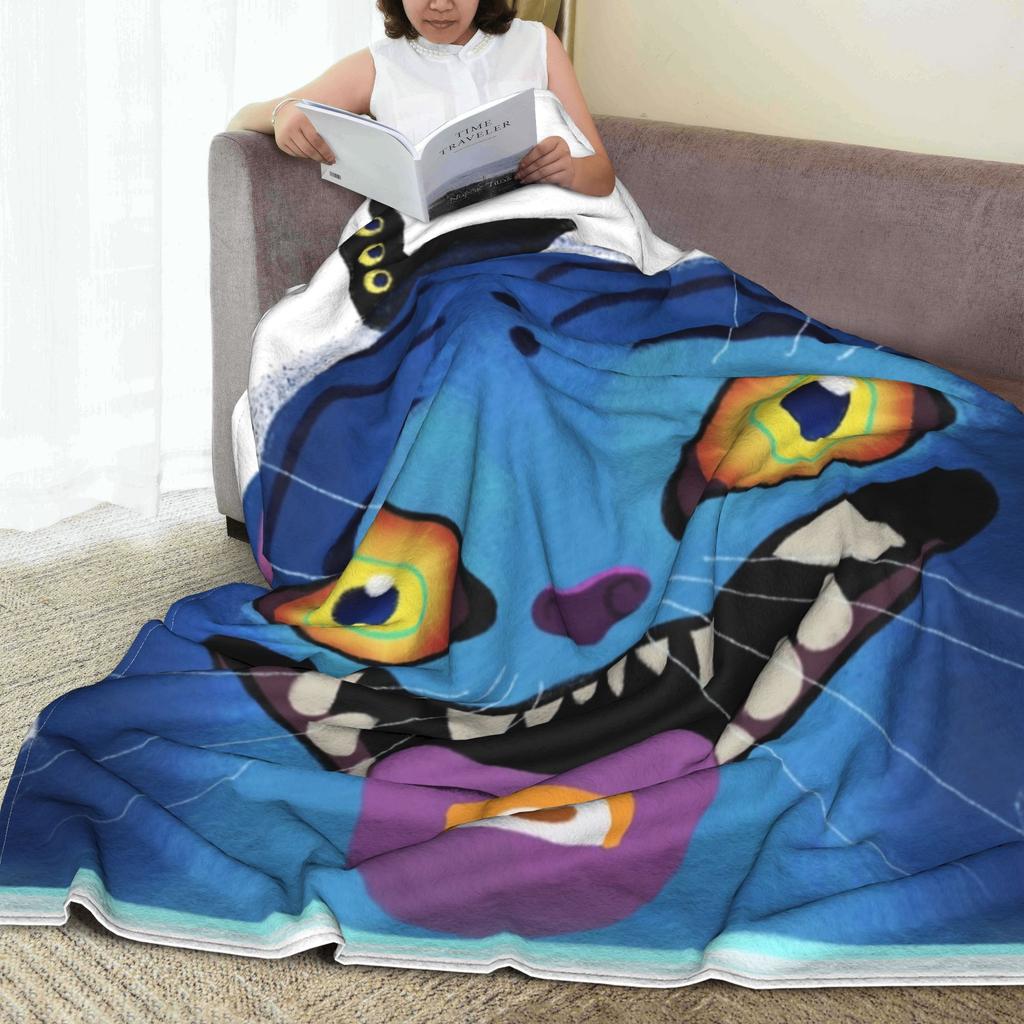 KPop Demon Hunters Huntrix Blankets Flannel Autumn/Winter Portable Soft Throw Blankets for Bedding Couch Bedspreads