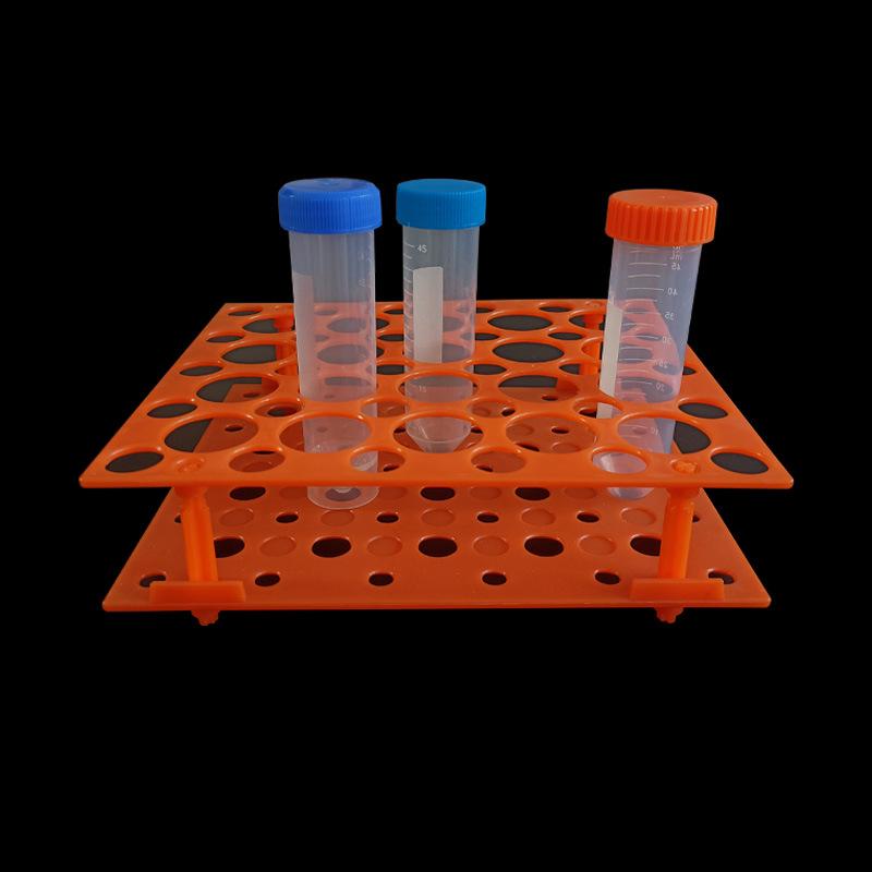 Transparent Multifunctional Detachable Plastic Test Tube Rack for Laboratory Teaching