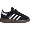adidas Баскетбольные Специальные Комфортные Застежки EL I Черно-Белые с Резиновой Подошвой Детские Кроссовки Core-Black Cloud-White JI2898