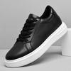 Fashion 2025 New Soft Face Genuine Leather Small White Shoes Fashion Low Top Men Casual Board Shoes Outdoor Antiskid Walking Sneakers