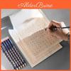 Childrens Nontoxic 12pcs Pencils Corrective Practice Calligraphy Student Sketch Wooden Pencil Office Stationery 05882
