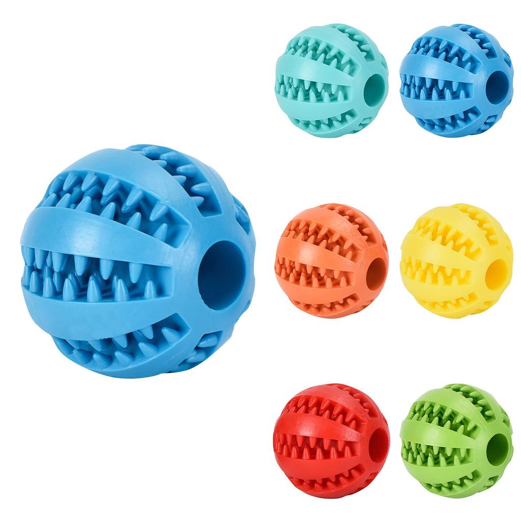 Prick Ball Watermelon Balls Teddy Puppy Decompression Elastic Rubber Ball Pet Teeth Cleaning Teeth Grinding Leakage Ball Dog Toys