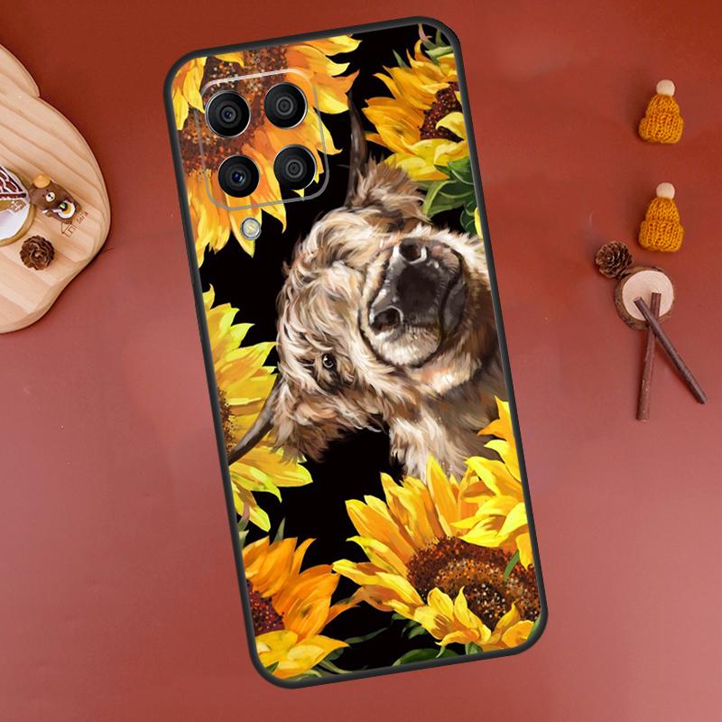 Highland Cows Case For Samsung Galaxy M35 M55 M15 M32 M16 M36 M56 M54 M23 M20 M52 M34 M14 M11 M31 M13 M53