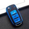 Leather TPU Car Key Case Car Key Full Cover Protection Bag for VW Volkswagen Polo Tiguan Passat Golf Jetta Lavida Skoda Octavia