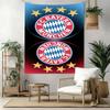 Bayern Munich Wall Decor Tapestry Art For Pet Memorial Birthdaywedding Party Backdrop Family Gift