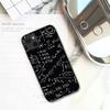 Physics Chemical Mathematics Phone Case For iPhone Mini 11 12 13 14 15 Pro XS Max X Plus SE XR Shell
