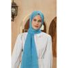 Crepe Hijab Sky Blue