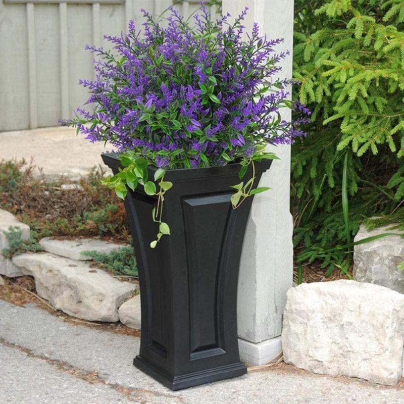 10PCS Artificial Lavender Flower, Outdoor Lavender Flower Plastic Plant, Artificial Flower Artificial Plant, Home Porch Home Decoration