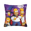 Pillow Cover Funny SSimpsons Green Polka Dot Family  Cute Funny Pillow Case For Sofa Couch Bed Living Room Pillowcases