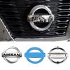 ABS Car Front Rear Emblem Sticker YU Cover for Nissan 350Z 370Z Elgrand Livina Micra Navara Qashqai Sylphy Teana X-Trail Altima