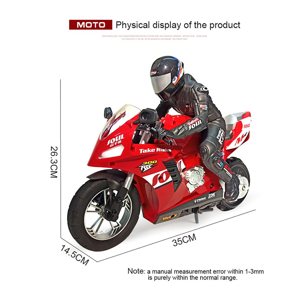 1/6 Самобалансирующийся RC Мотоцикл Автомобили Дистанционное Управление Автомобиль Дрифт Мальчик Игрушка Мотоцикл