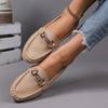 New Large-sized Women's Shoes with A Round Toe, Shallow Opening, Low Heel and Flat Flat Casual Single Shoe