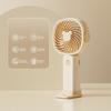 Handheld Fan with 3 Adjustable Speeds Strong Airflow Low Noise Compact Design Portable Table Fan Personal Air Cooler