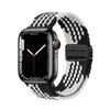 Magnetic Nylon Strap Adjustable Buckle for Apple Watch Strap Ultra2 49mm 45mm 44mm 41mm 40mm 38mm Band for Apple Watch Band iWatch 9 8 7 6 5 4 3 2 SE