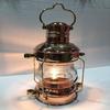 Ship Lamp Boat Copper Brass Electric Lantern Maritime Collectible Home Decorative