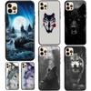Animal The Wolf Howl Soft TPU Phone Case For Iphone 11 13 Pro Max 12 Mini X XS XR 7 8 Plus SE2020 Cover Coque
