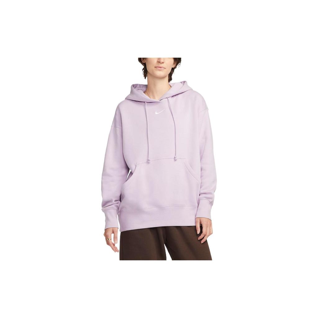 Nike Women'ss Phoenix Fleece Hoodie Lilac (Unisex) Sweatshirts DQ5861 530