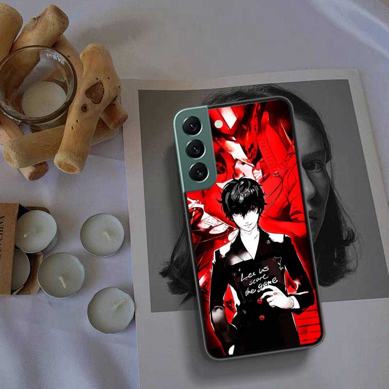 Чехол для телефона Persona 5 Take Your Heart для Samsung A02 A03 A03S A04 A04S Galaxy A55 A35 A25 A15 S10 Lite A9 A8 A7 A6 Plus A90 A80