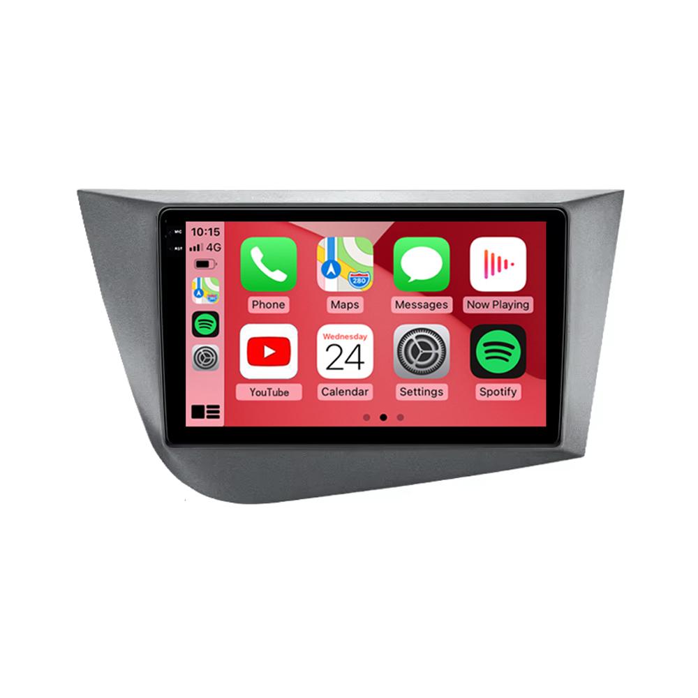 Android 14 Автомобильный Радио Навигатор GPS Carplay Для Seat Leon 2 MK2 RHD 2005 - 2012 Мультимедийный Видео Плеер Стерео DSP 4G CarPlay