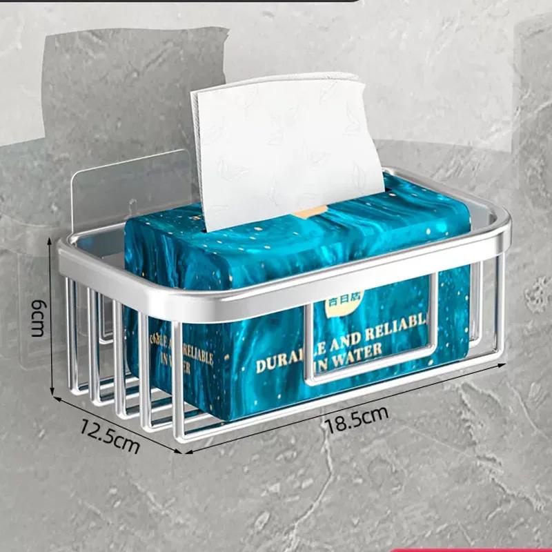 Tissue box hanger, toilet paper drawer, toilet paper roll, storage and storage rack toilet paper holder paper towel holder