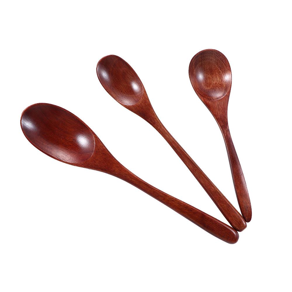 Style Tableware Flatware Cooking Utensils Mixing Tea Spoon Soup Spoons Coffee Spoon Wooden Spoon