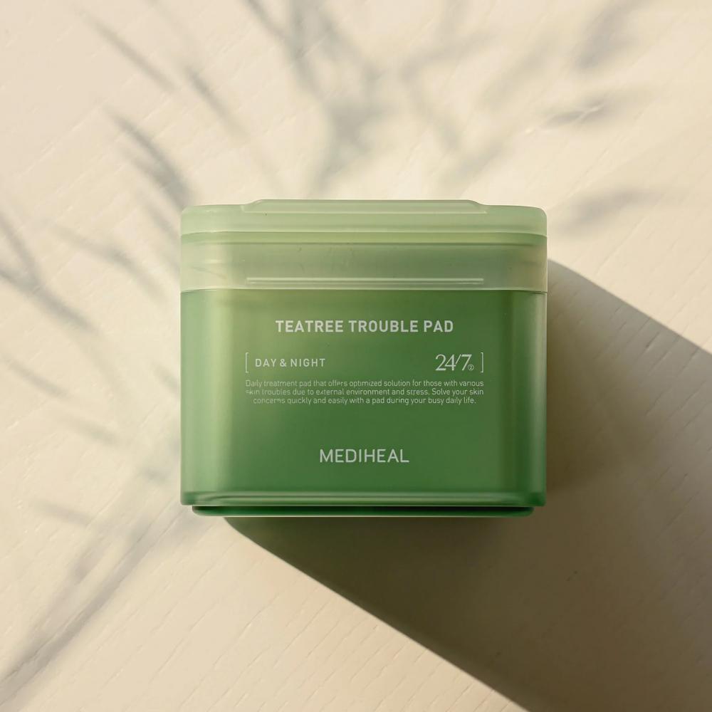 Mediheal Пэды с маслом чайного дерева от несовершенств 100 шт., K-Beauty