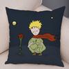 Little Prince Cushion Cover Decor France Anime Cartoon Print Pillow Case for Sofa Home Children Room Soft Plush Throw Pillowcase